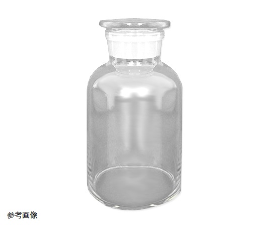 共栓広口試薬瓶　白　500mL