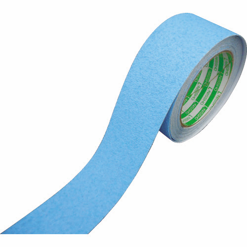 素足用ﾉﾝｽﾘｯﾌﾟﾃｰﾌﾟ 50mm×5m ﾌﾞﾙｰ 1巻画像