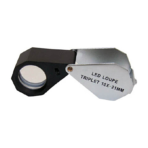 ﾗｲﾄ付10倍ﾙｰﾍﾟ 1個画像