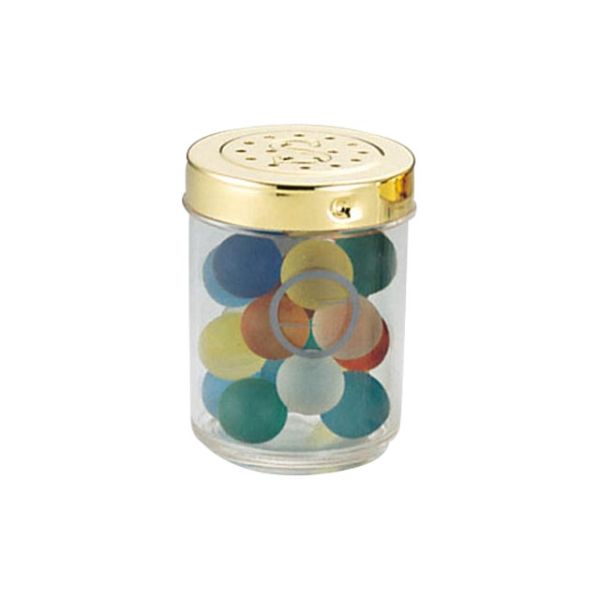 調味料入れ UK 調味缶 小 金冠・ポリカーボネイト〈S〉 YUKIWA画像