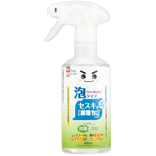 激落ちくん ｾｽｷ密着泡ｽﾌﾟﾚｰ 本体 400ml 1本画像