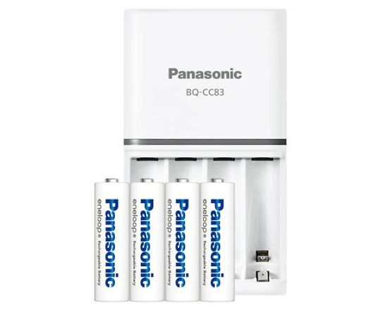 [単3・単4] 充電器（エネループ単3x4本付セット）