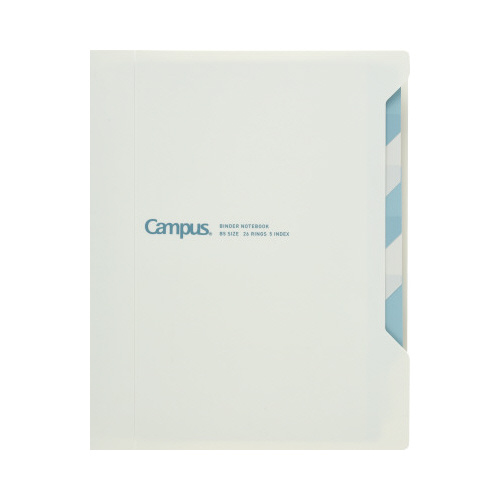 インデックスで開けやすいバインダー１００枚　白