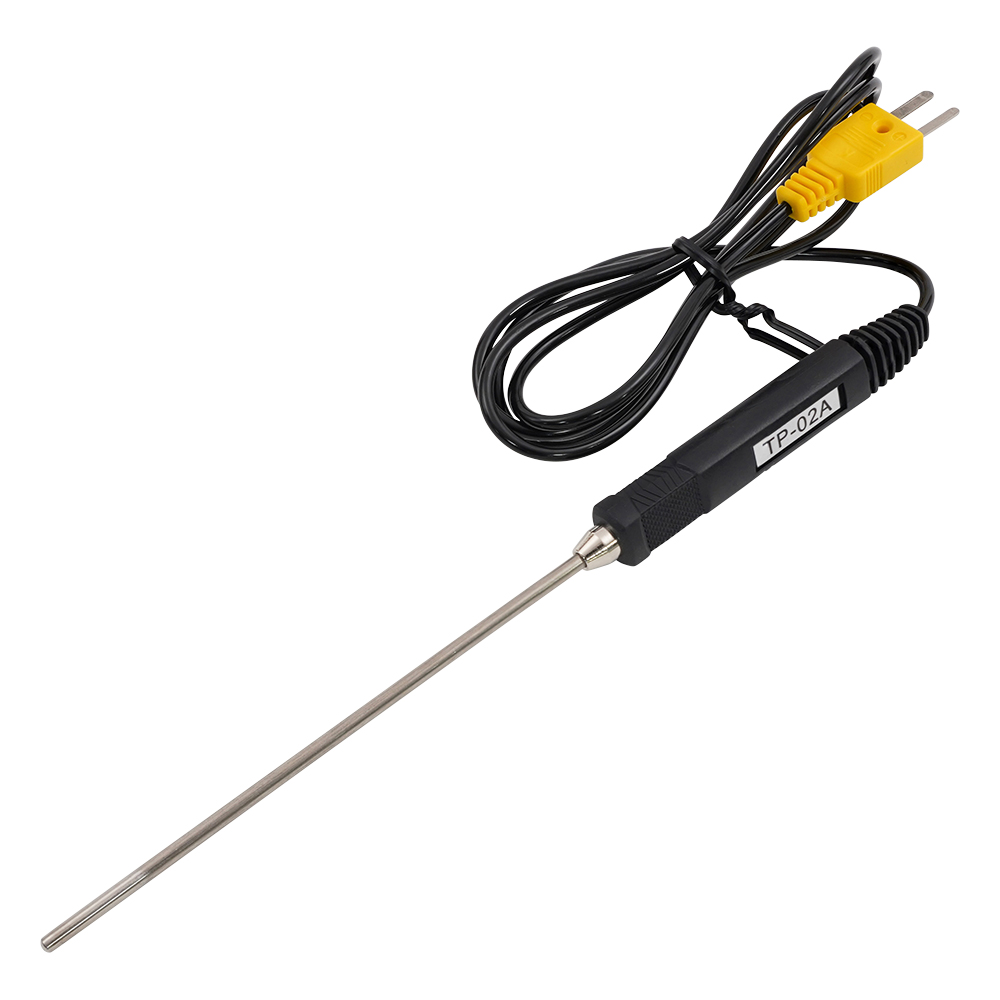 データロガー温度計(4チャンネル)　シース型K熱電対センサー画像