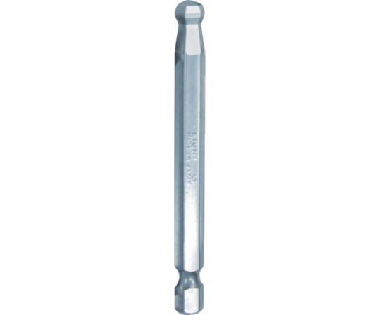 六角棒ビット　テーパーヘッド　対辺6.35mm　溝9mm　単品　対辺寸法6.0mm画像