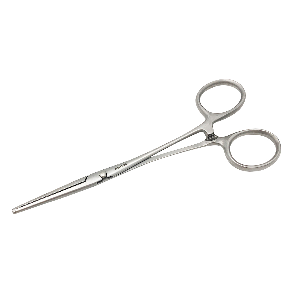 コッヘル止血鉗子直有鈎　１４５ｍｍ