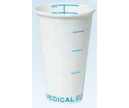 医療検査用コップ 一般内メモリ 83.4×129.6×50.5mm 1400個入