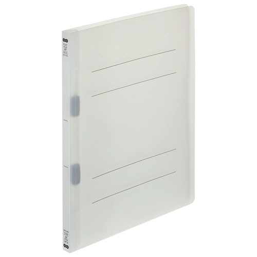 ﾌﾗｯﾄﾌｧｲﾙ(再生PP) A4ﾀﾃ ｾﾐﾜｲﾄﾞ 150枚収容 背幅18mm ｸﾘｱ 1ﾊﾟｯｸ(5冊)画像