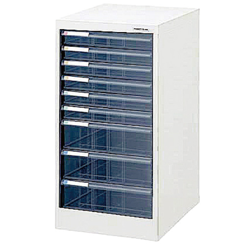 ｱﾊﾞﾝﾃV2 ﾌﾛｱｹｰｽ A4ﾀﾃ 浅6段･深3段 白 1台画像