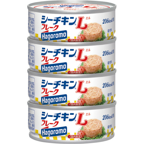 ｼｰﾁｷﾝLﾌﾚｰｸ 70g 1ﾊﾟｯｸ(4缶)画像