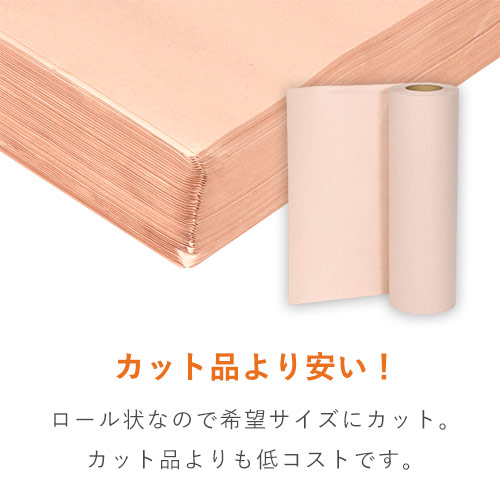 巻き長さが短い少量タイプのボーガスペーパー緩衝材