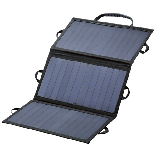ﾓﾊﾞｲﾙｿｰﾗｰ充電器 21W ﾌﾞﾗｯｸ 1個画像