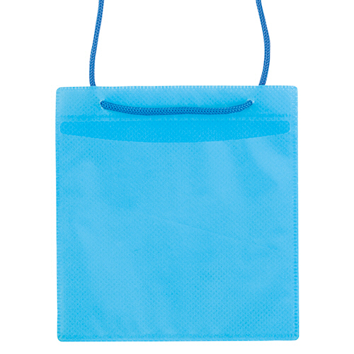 ｶﾗｰ吊下げ名札 ｲﾍﾞﾝﾄｻｲｽﾞ 青 1ﾊﾟｯｸ(50個)画像