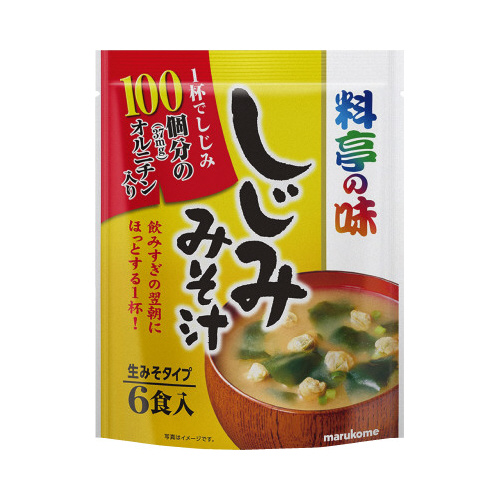 お徳用　料亭の味しじみ　６食入×３画像