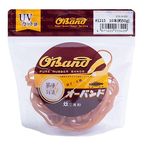 ｵｰﾊﾞﾝﾄﾞ #1215 内径305mm 50g入 透明袋 1袋画像