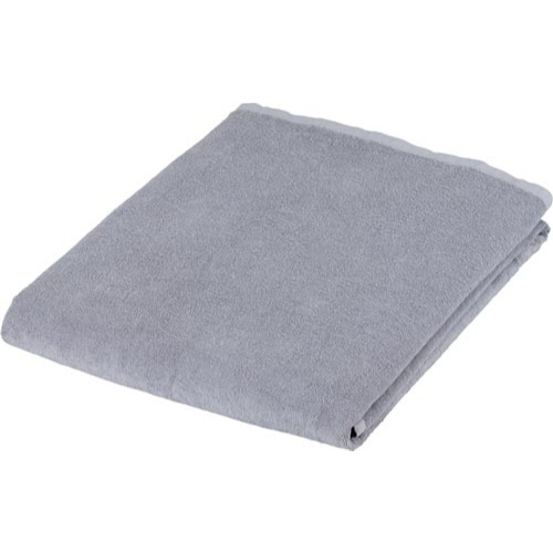業務用スレン染め　ベッドサイズタオル　グレー　１枚