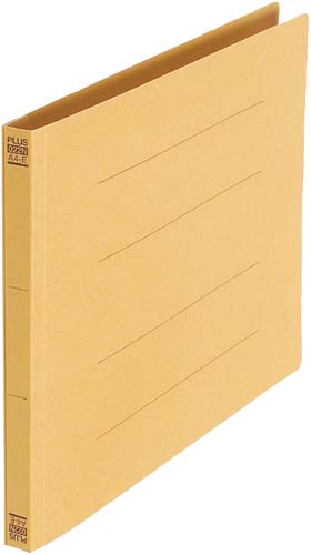 フラットファイルＡ４横イエロー１０冊画像
