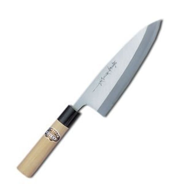 堺孝行 本霞研和包丁出刃24cm No.05041 青木刃物製作所画像