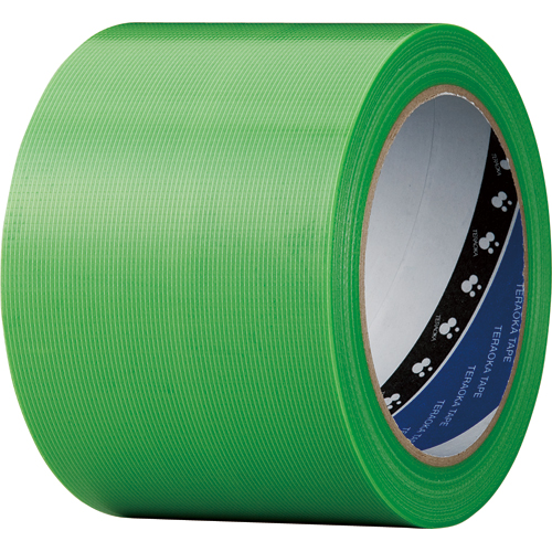 養生用P-ｶｯﾄﾃｰﾌﾟ No.4140 75mm×25m 厚み約0.15mm 若葉 1巻