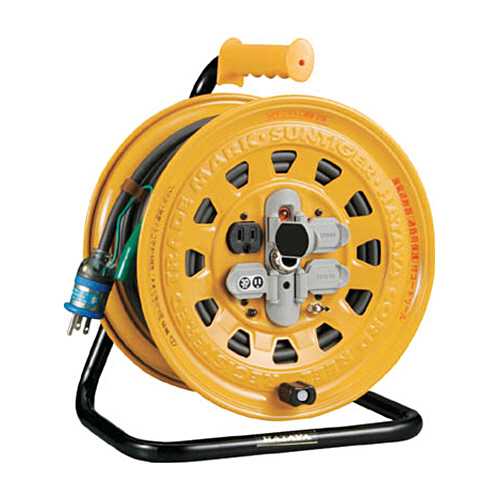 ｻﾝﾀｲｶﾞｰﾘｰﾙ 単相100V 20m ｱｰｽ･過負荷ﾌﾞﾚｰｶｰ付 1台画像