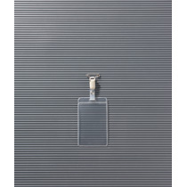 ﾀｯｸﾞ名札 ﾀﾃ型 ｿﾌﾄﾀｲﾌﾟ 1個