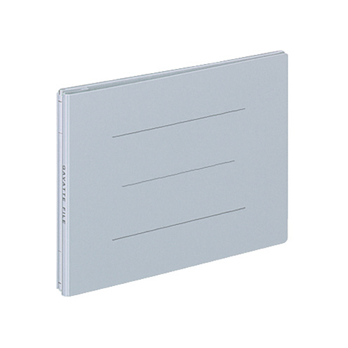 ｶﾞﾊﾞｯﾄﾌｧｲﾙ(紙製) B6ﾖｺ 1000枚収容 背幅13-113mm 青 1ｾｯﾄ(10冊)画像