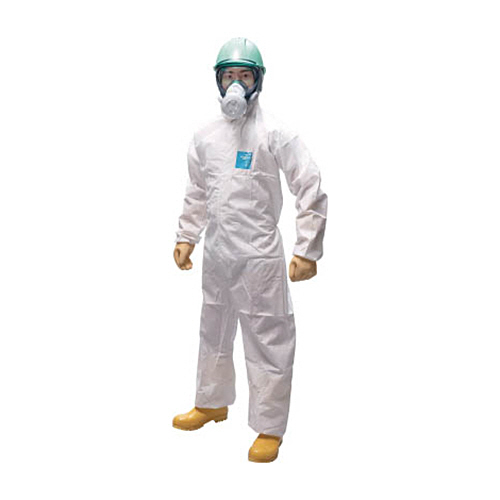 使い捨て化学防護服 L 1ﾊﾟｯｸ(10着)画像