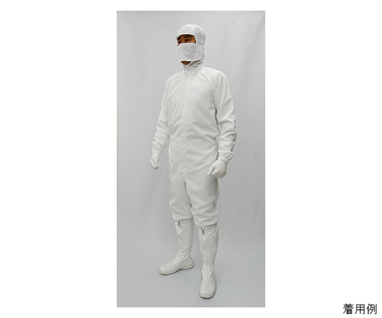 快適ドライフィール　続き服（白）　LLサイズ画像