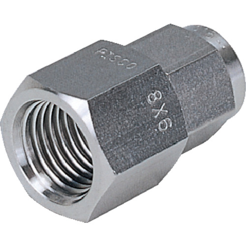 SUS316締付継手 ﾒｽｽﾄﾚｰﾄﾁｭｰﾌﾞ0425ねじR1/4 1個画像