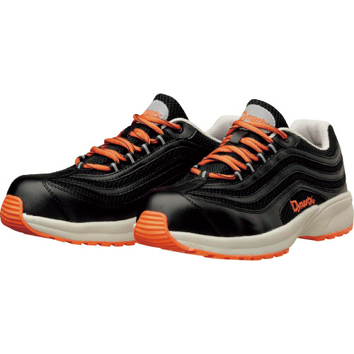 ﾀﾞｲﾅｽﾃｨ 安全作業靴 ﾀﾞｲﾅｽﾃｨﾗｲﾄ ﾌﾞﾗｯｸ+ｵﾚﾝｼﾞ 30.0cm 1足画像