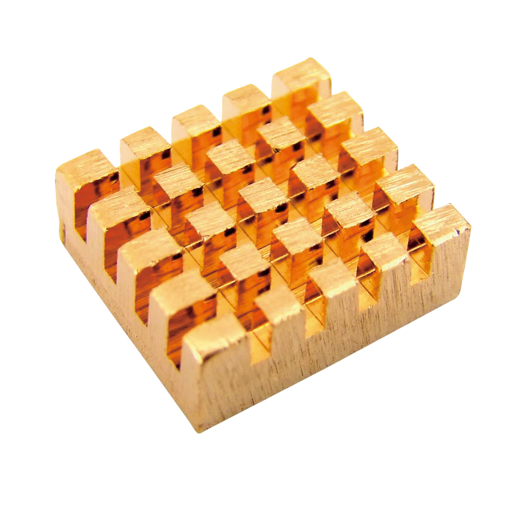 ヒートシンク 純銅製画像