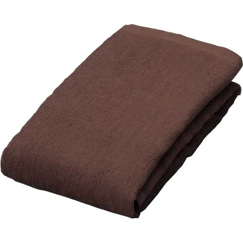 業務用スレン染めフェイスタオル　ブラウン５枚入×６画像