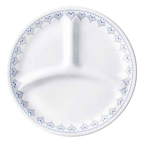 ランチプレート 21.5cm CORELLE コレール 強化ガラス パッチワーク画像