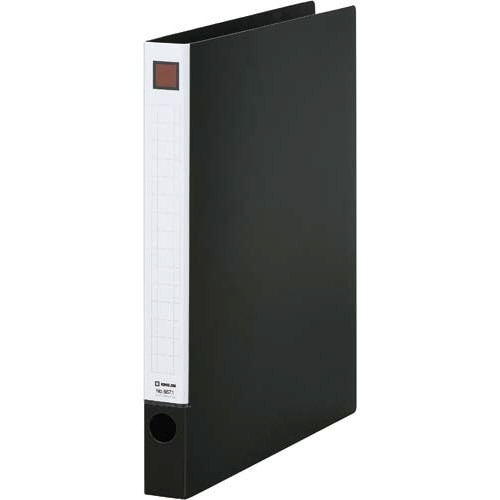 レバーリングファイル背幅２９ｍｍ　Ａ４縦　黒×１０画像