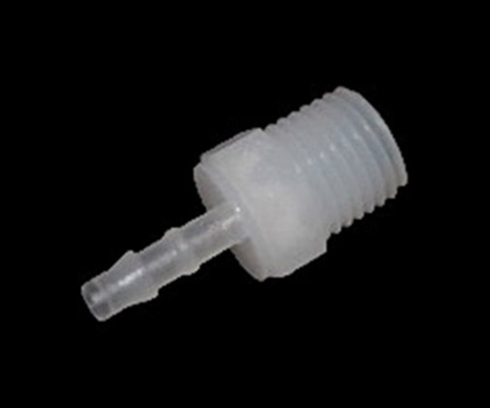 PVDF　R1/4オスネジ付きバーブアダプター　4mm画像