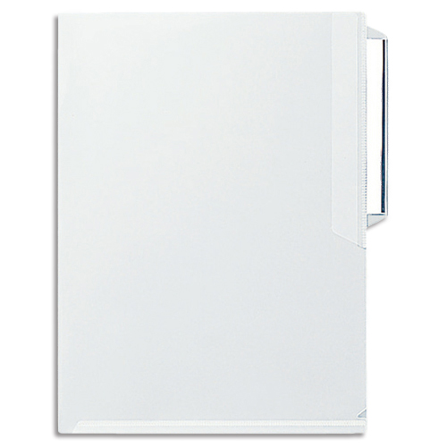 ｸﾘｱｰﾎﾙﾀﾞｰ差し替え見出し付 A4ﾀﾃ 1ｾｯﾄ(100枚:10枚×10ﾊﾟｯｸ)画像