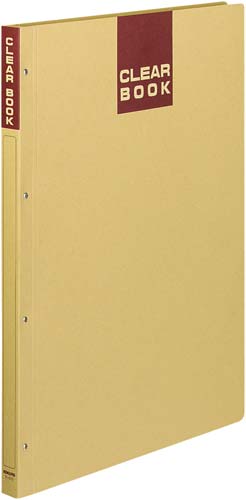 クリヤーブック　クラフトタイプ　Ａ３縦２０Ｐ１０冊画像
