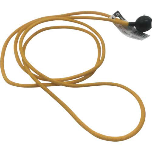 ｺﾞﾑ ﾎﾞｰﾙ止めﾊﾞﾝｼﾞｰｺｰﾄﾞ 5mm×900mm 黄 1本画像