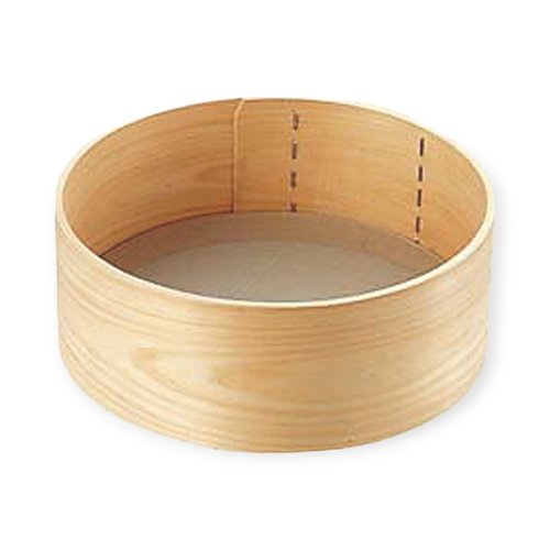 調理用品 木枠ST張り粉フルイ 9寸