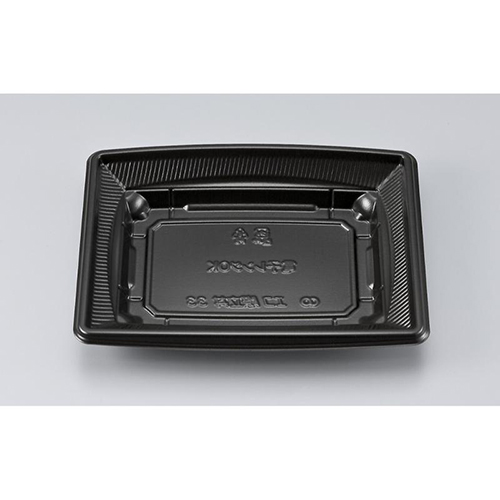 シーピー化成 どんぶり容器 エコ際立丼33 黒 本体画像