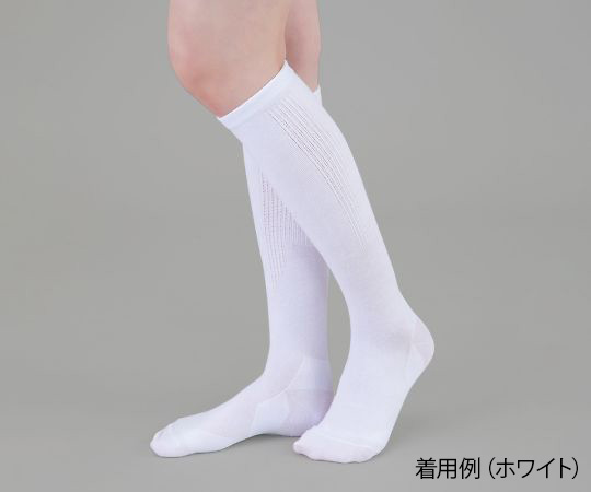 着圧ソックス（足底サポート）　ホワイト