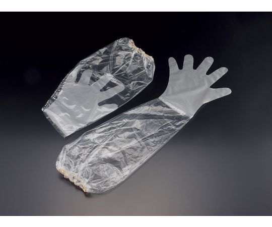 PEディスポロング手袋　10枚画像