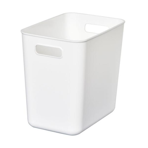 収納ケース　やわらかBOX　スリム　深型　W　ホワイト画像