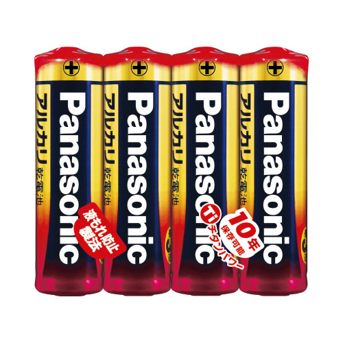 アルカリ乾電池　単３　４本入画像