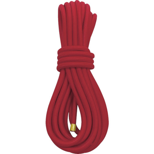 ｺﾞﾑ ｶｯﾄｺﾞﾑﾛｰﾌﾟ 6φ×5m ﾚｯﾄﾞ 1個画像