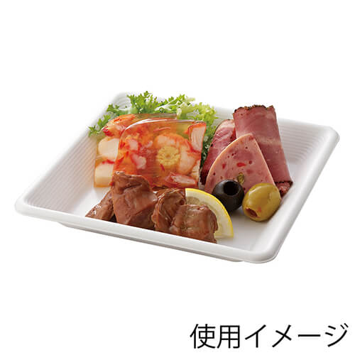 中央化学 惣菜容器 SDstyle FS14 本体 白 50枚画像