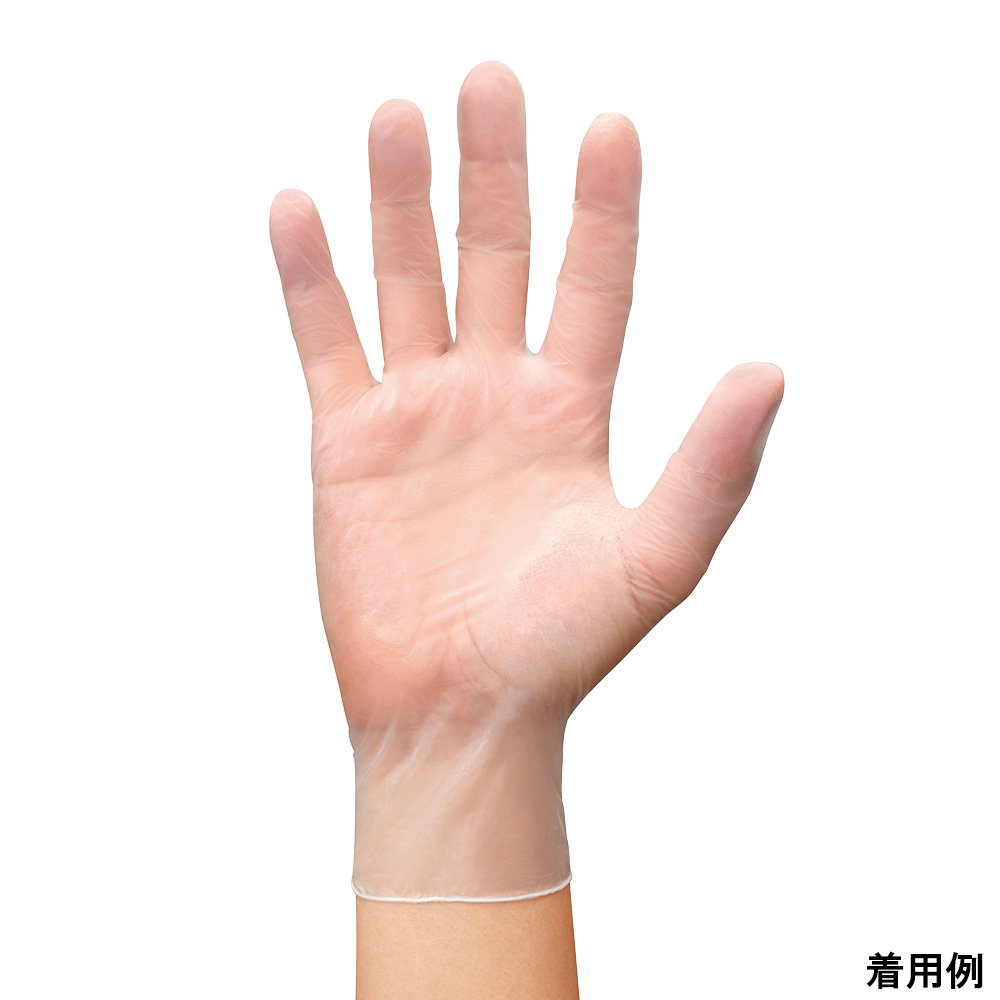 ビニール手袋 XS 100枚入画像