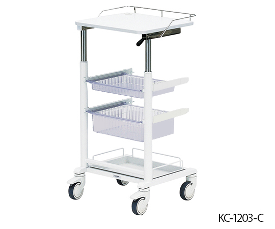 PCカート ストレッチダブル 透明画像