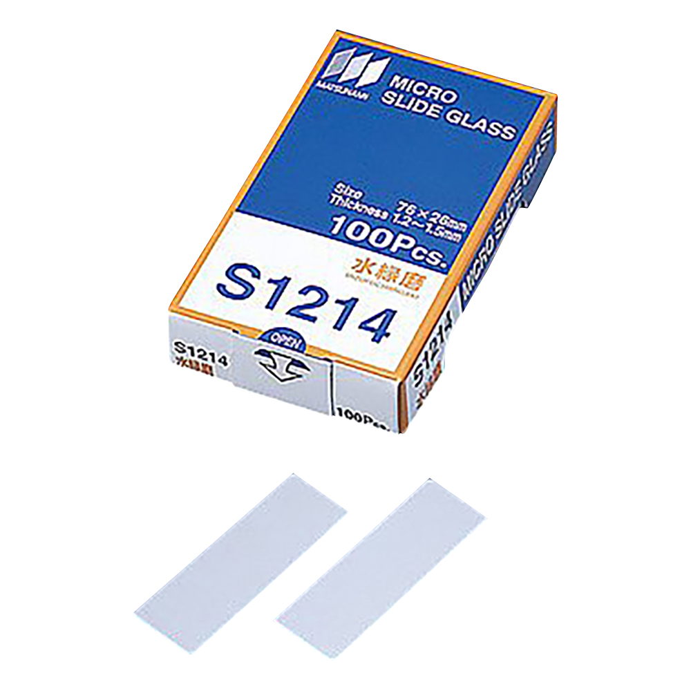 水スライドグラス 縁磨 100枚入画像