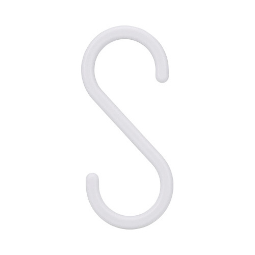 Ｓ字フック（大）４個入×５　ホワイト画像